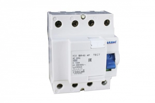 УЗО ВД1-63 4P 100А 300мА 4810228005338