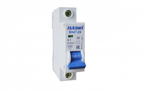 Выкл. авт. ВА47-29 1Р 1А 4.5кА хар. С 4810228000012