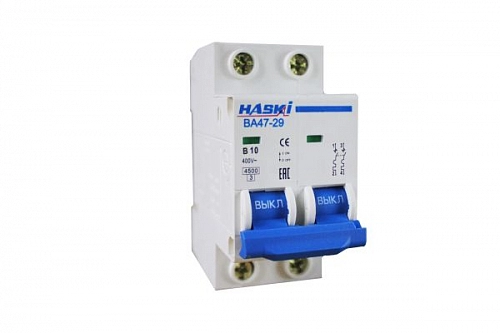 Выкл. авт. ВА47-29 2Р 10А 4.5кА хар. В 4810228000883