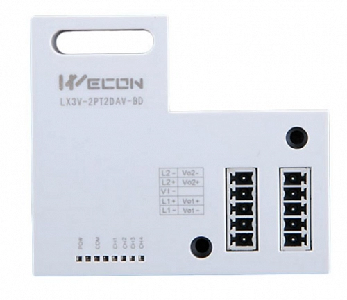 Wecon BD Board LX3V-2ADI2DAI-BD / LX3V-2ADV2DAV-BD