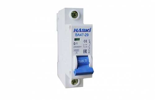 Выкл. авт. ВА47-29 1Р 1А 4.5кА хар. D 4810228001293
