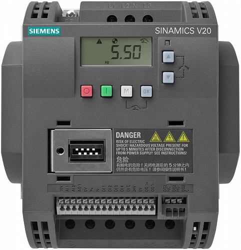 Преобразователь частоты 6SL3210-5BE24-0CV0  Преобразователь частоты 6SL3210-5BE24-0CV0