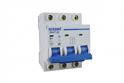 Выкл. авт. ВА47-29 3Р 4А 4.5кА хар. В 4810228001002