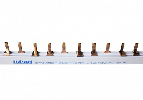 Шина соединительная типа PIN (штырь) 3ф до 63А,1м 4810228006427