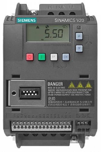 Преобразователь частоты 6SL3210-5BE13-7CV0  Преобразователь частоты 6SL3210-5BE13-7CV0