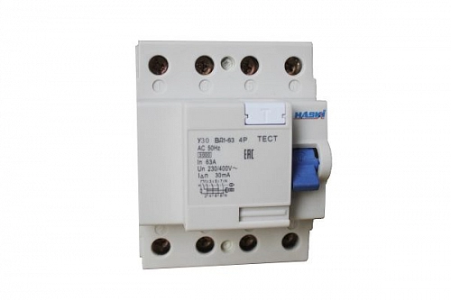 УЗО ВД1-63 4Р  63А 30мА 4810228005048