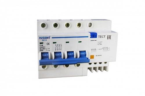 Диф.автомат ДА14 4P 40А 300мА 4810228004676