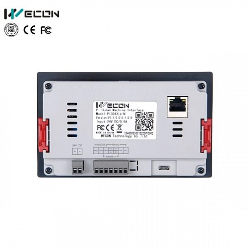 Wecon PI 4,3-дюйма HMI: PI3043ie