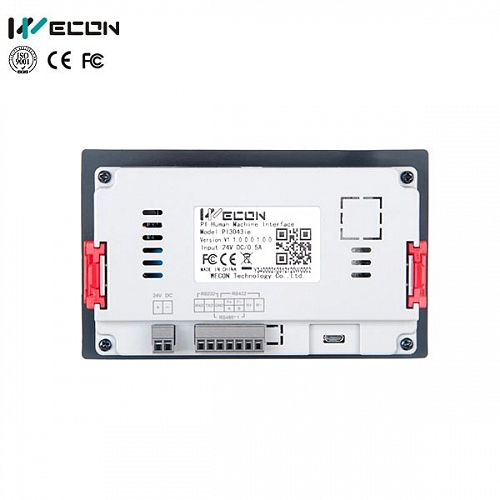 Wecon PI 4,3-дюйма HMI: PI3043ie