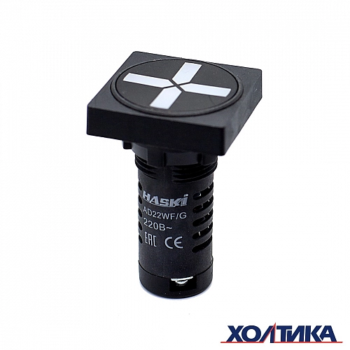 4810228009220 Индикаторы положения AD22 WF_G 220В d22мм AC_DC HASKI