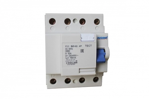 УЗО ВД1-63 4P 63А 100мА 4810228005222